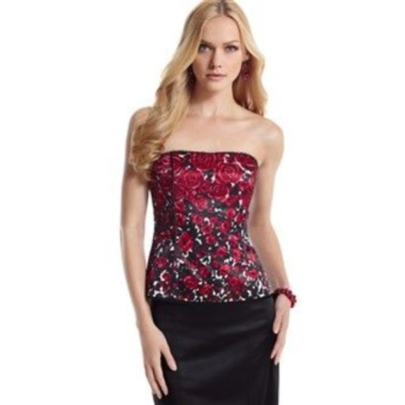 White House Black Market Strapless - Picture 1 of 4